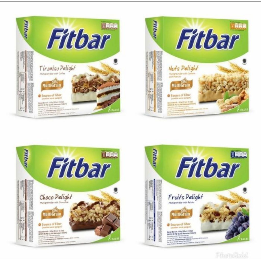 

Fitbar cemilan sehat/ Fitbar cemilan instan/Fitbar rendah kalori/cemilan buat diet