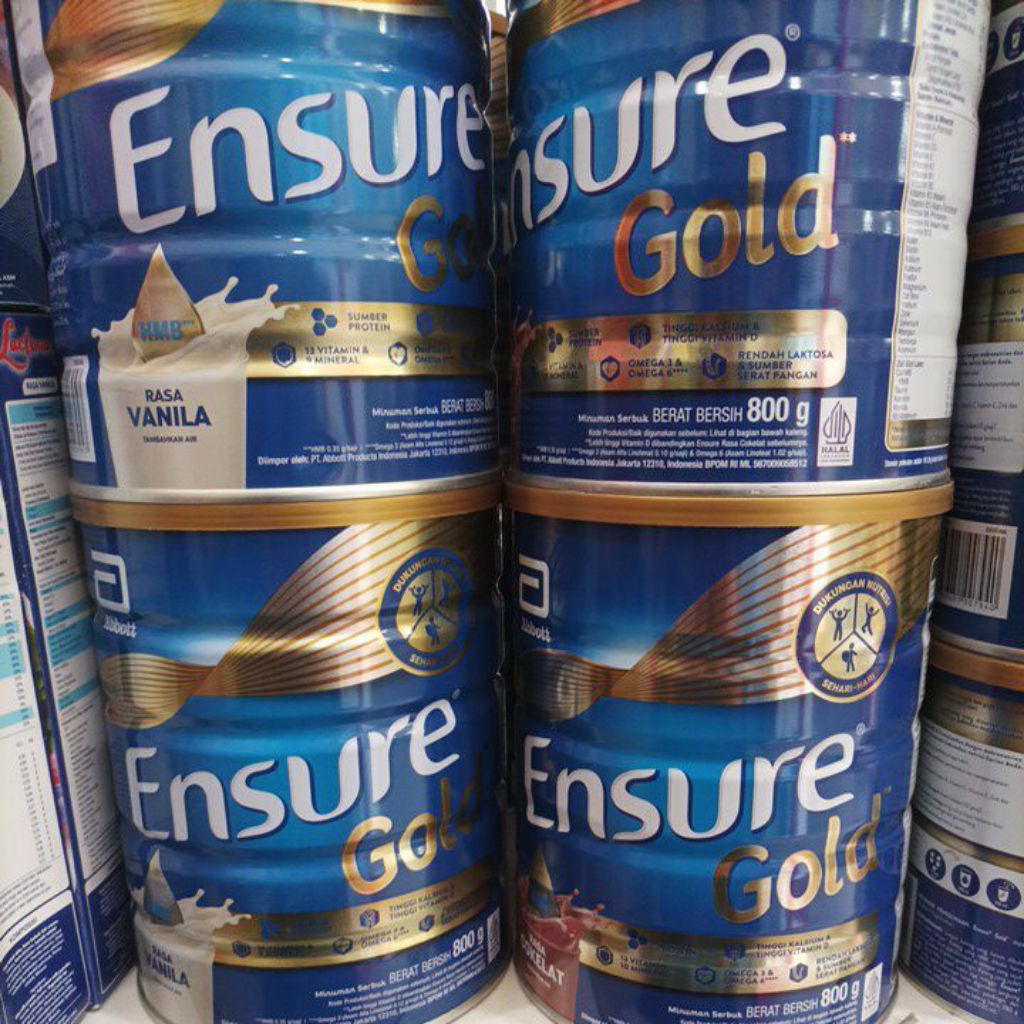 

ENSURE GOLD VANILA 800GR