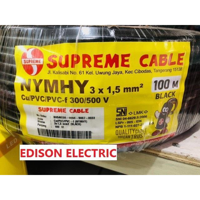 SUPREME NYMHY / NYYHY 3x1,5 KABEL SERABUT 3x1.5 50M & 100M SUPREME