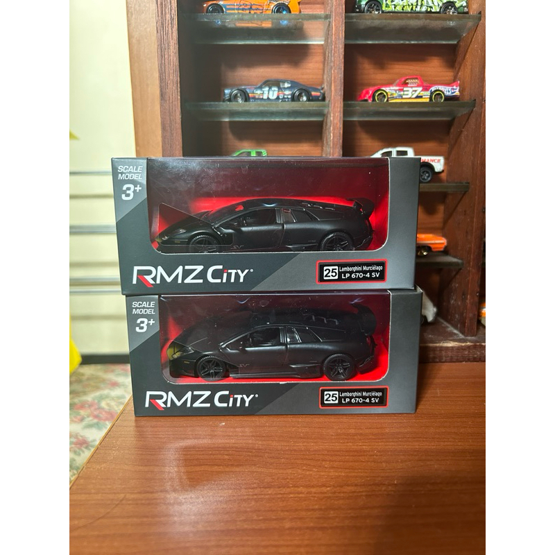 rmz city diecast lamborghini murcielago lp 670-4 sv toy car