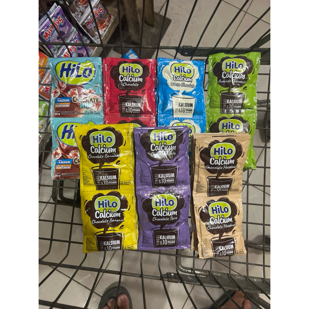 

HILO chocolate series 14gram renteng