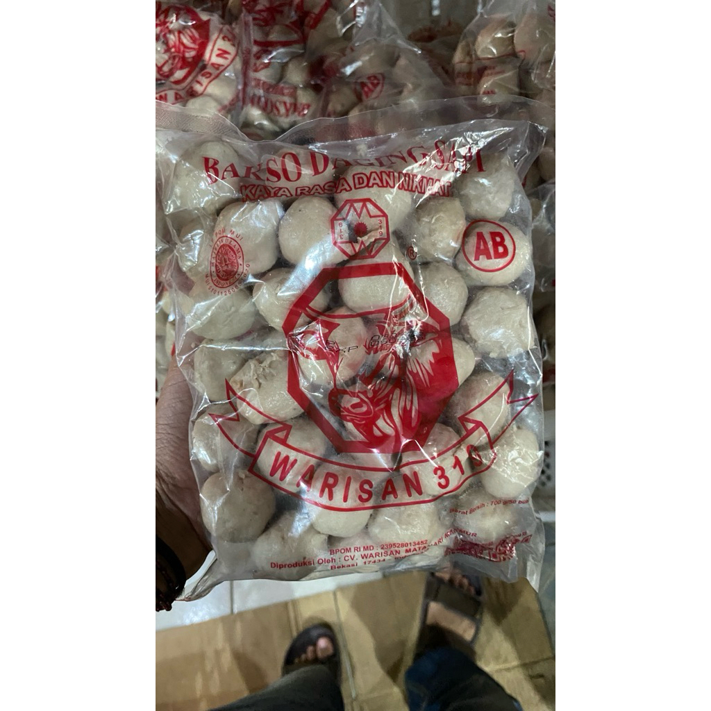 

Bakso Sapi Warisan Isi 50pcs