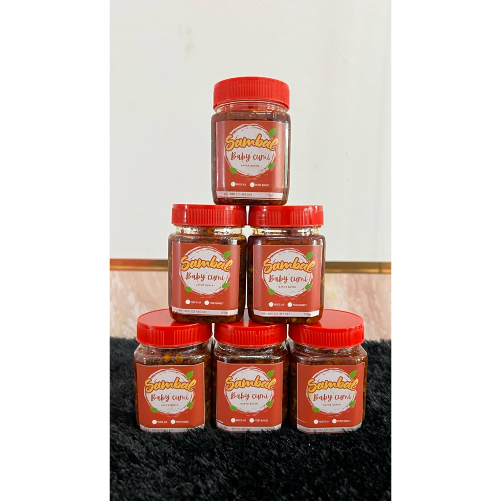 

paket reselle Sambal baby cumi