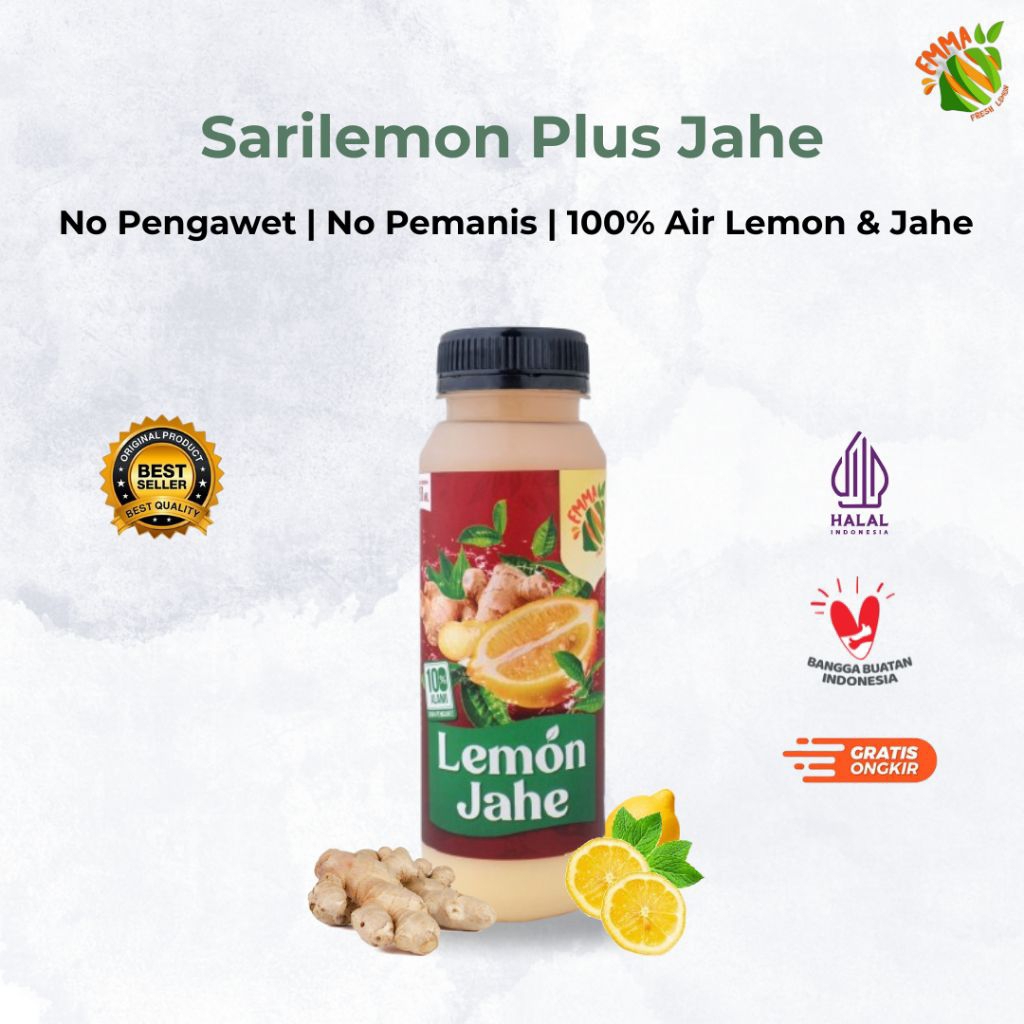

Sarilemon Jahe Asli - Bapil Radang Nyeri Haid Detox Diet | 16x minum | by EmmaFreshLemon