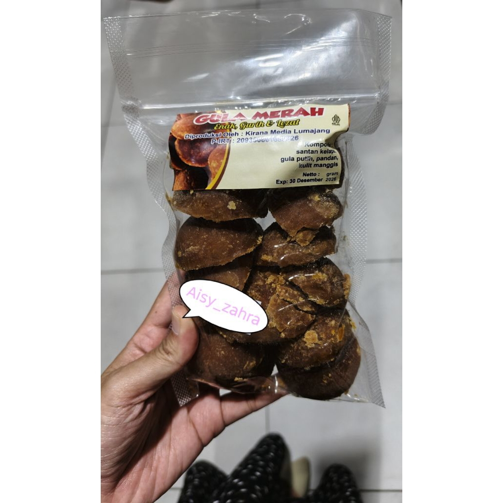 

Gula merah enak gurih 500 gram