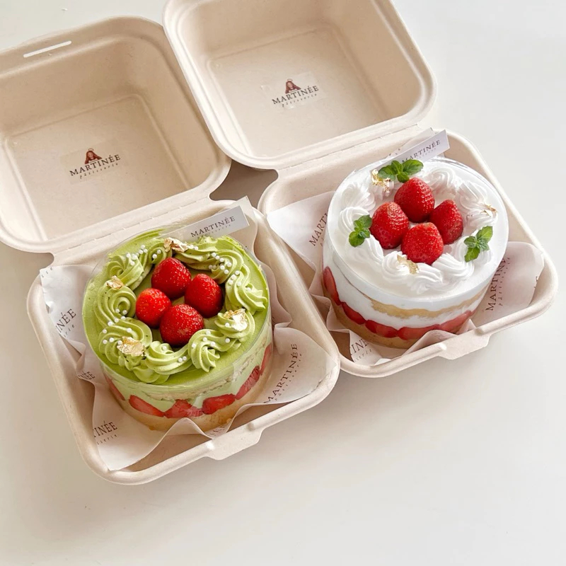 

Mini Strawberry & Matcha Shortcake