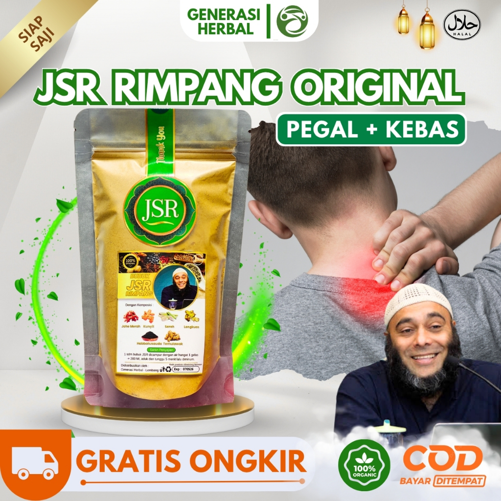 

JSR RIMPANG BUBUK JSR DR ZAIDUL AKBAR TEH RIMPANG ORIGINAL PREMIUM QUALITY