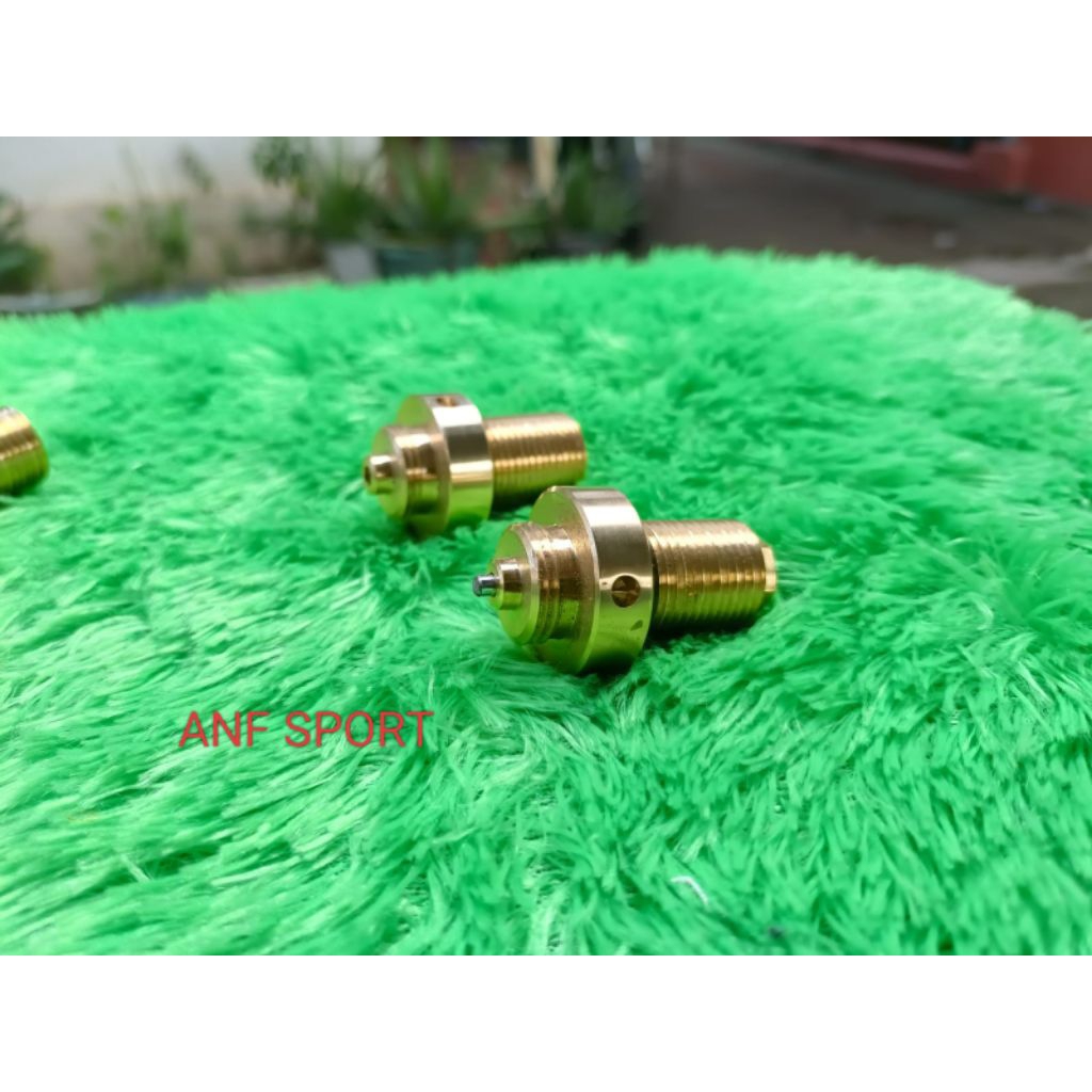 Adaptor Knock down regulator drat M18 bahan Kuningan