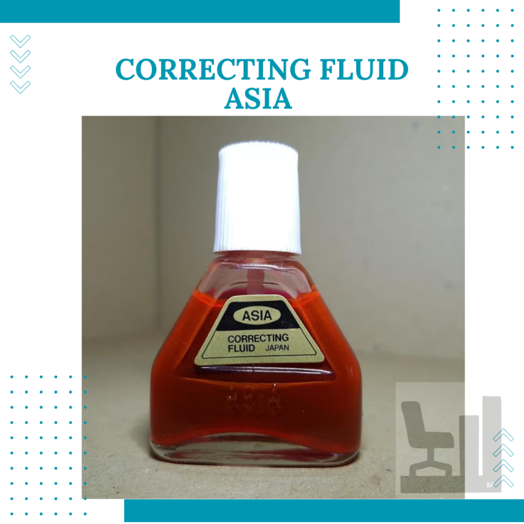 

Correcting Fluid ASIA For Stenal Red untuk mesin cetak Stensil