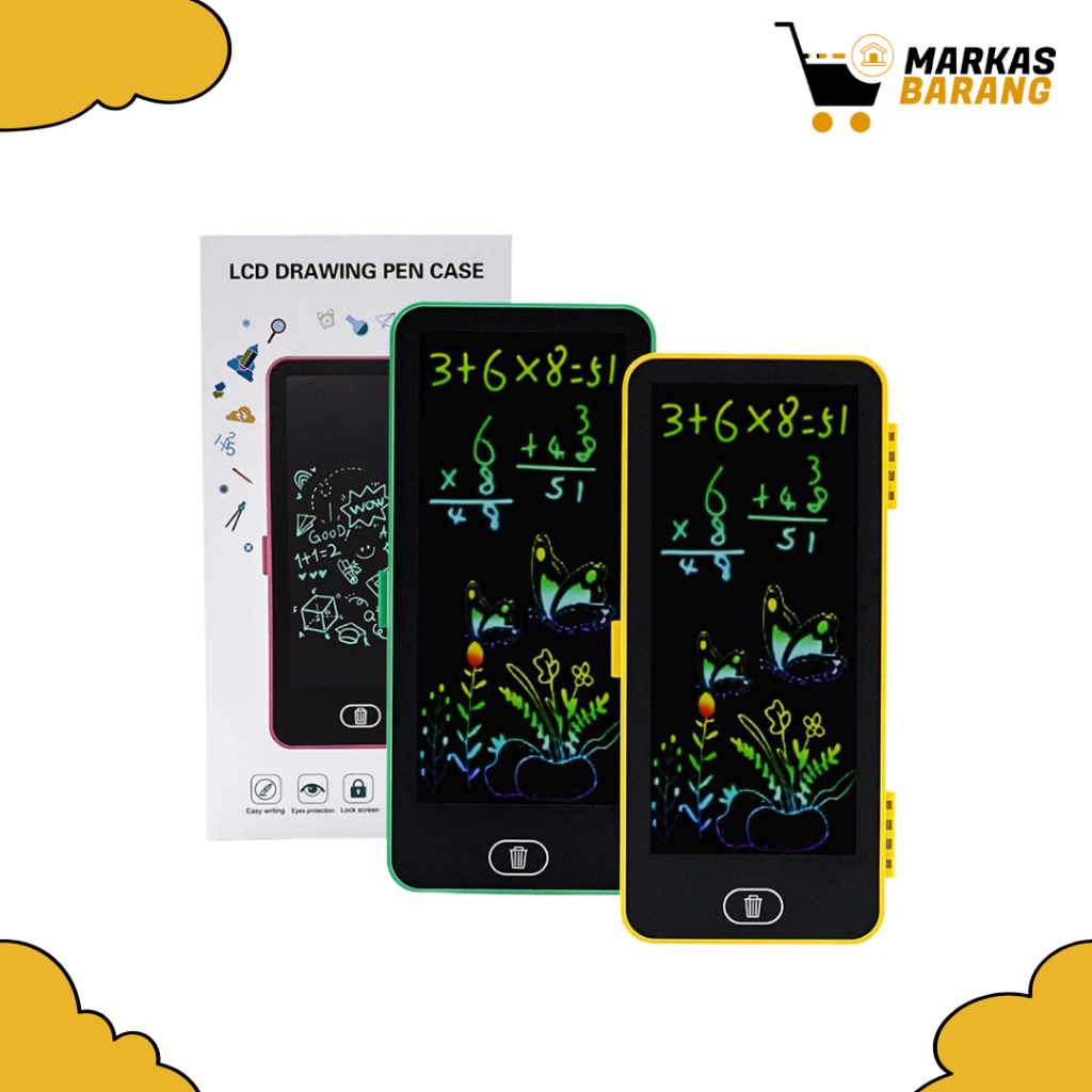 

Kotak Pencil Lcd Writing Edukasi/Pensil Case LCD Anak