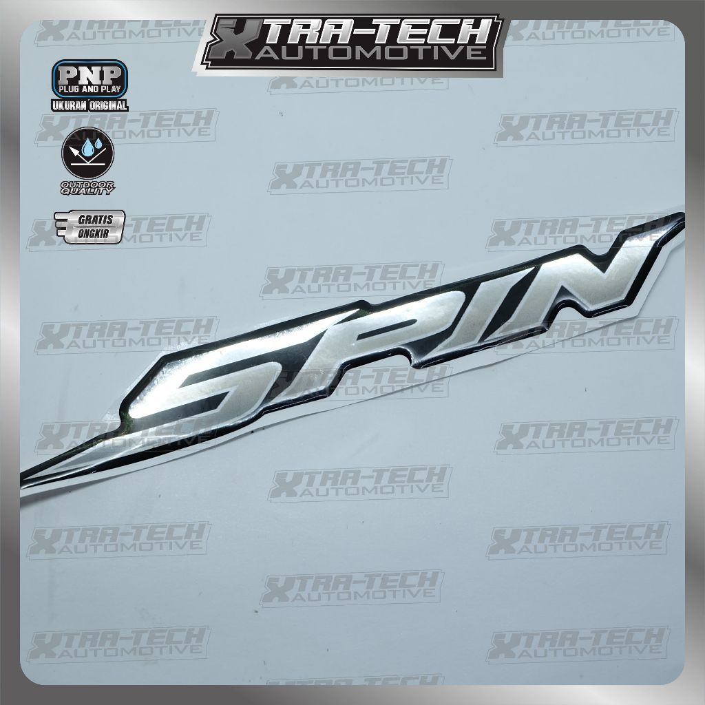 emblem timbul suzuki spin / stiker timbul spin / emblem suzuki spin / emblem timbul spin / emblem ti