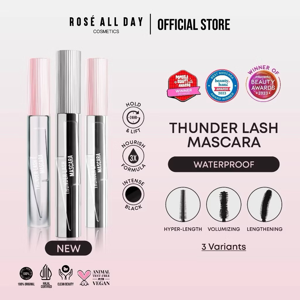 ROSE ALL DAY Thunder Lash Mascara