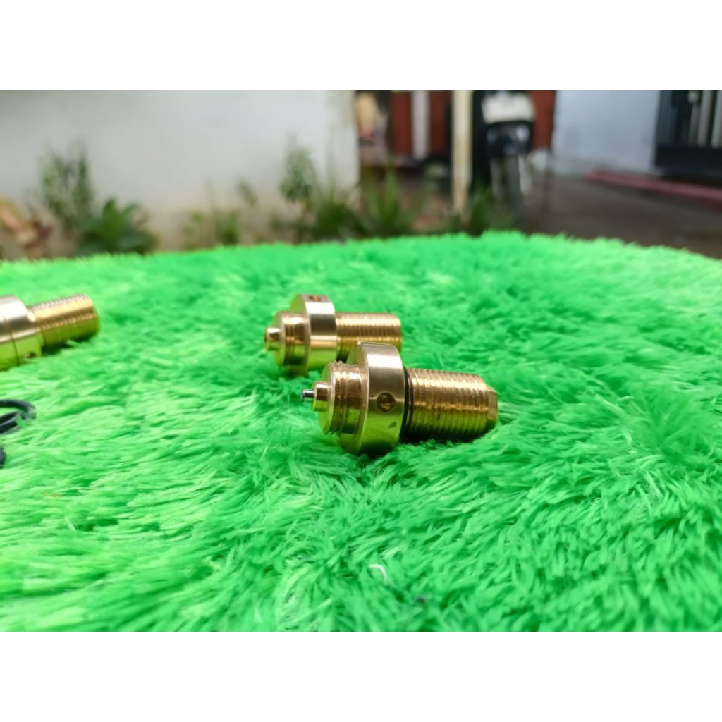 Sanstore05 Adaptor Knock Down Regulator Drat M18 Bahan Kuningan