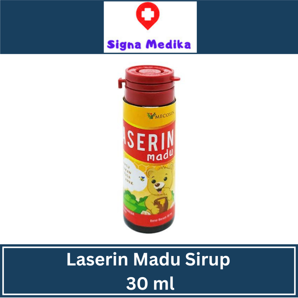 Laserin Madu Sirup 30ml - Obat Batuk Dan Pilek Anak