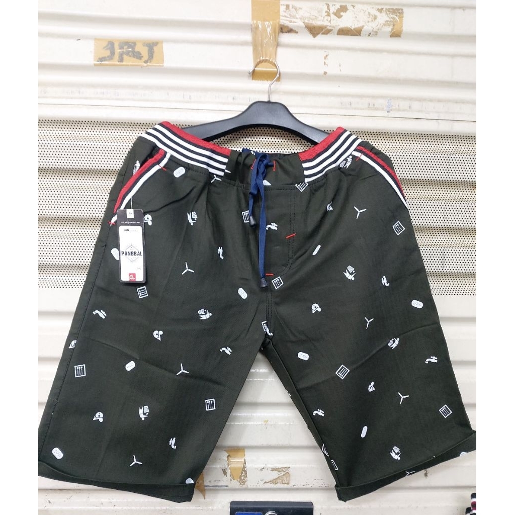 Celana pendek jumbo / celana jumbo pria / celana pendek motif / celana printing pria / celana pendek