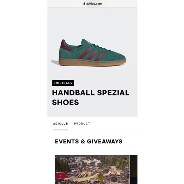 Adidas Handball Spezial CW Blackburn