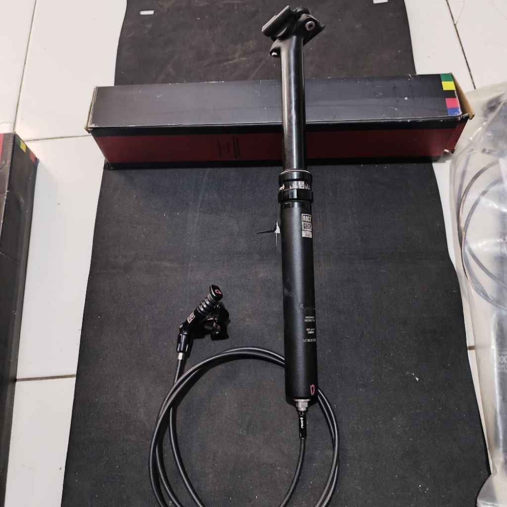 Seatpost Hidrolik 31.6 mm Dropper Post Rockshock Reverb Travel 125 mm