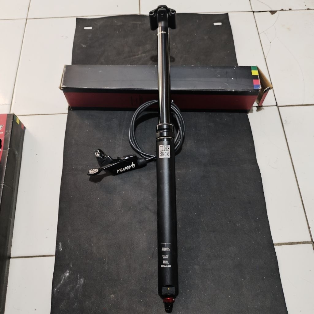 Dropper post 34.9 mm Rockshock Reverb Travel 200mm Seatpost Hidrolik