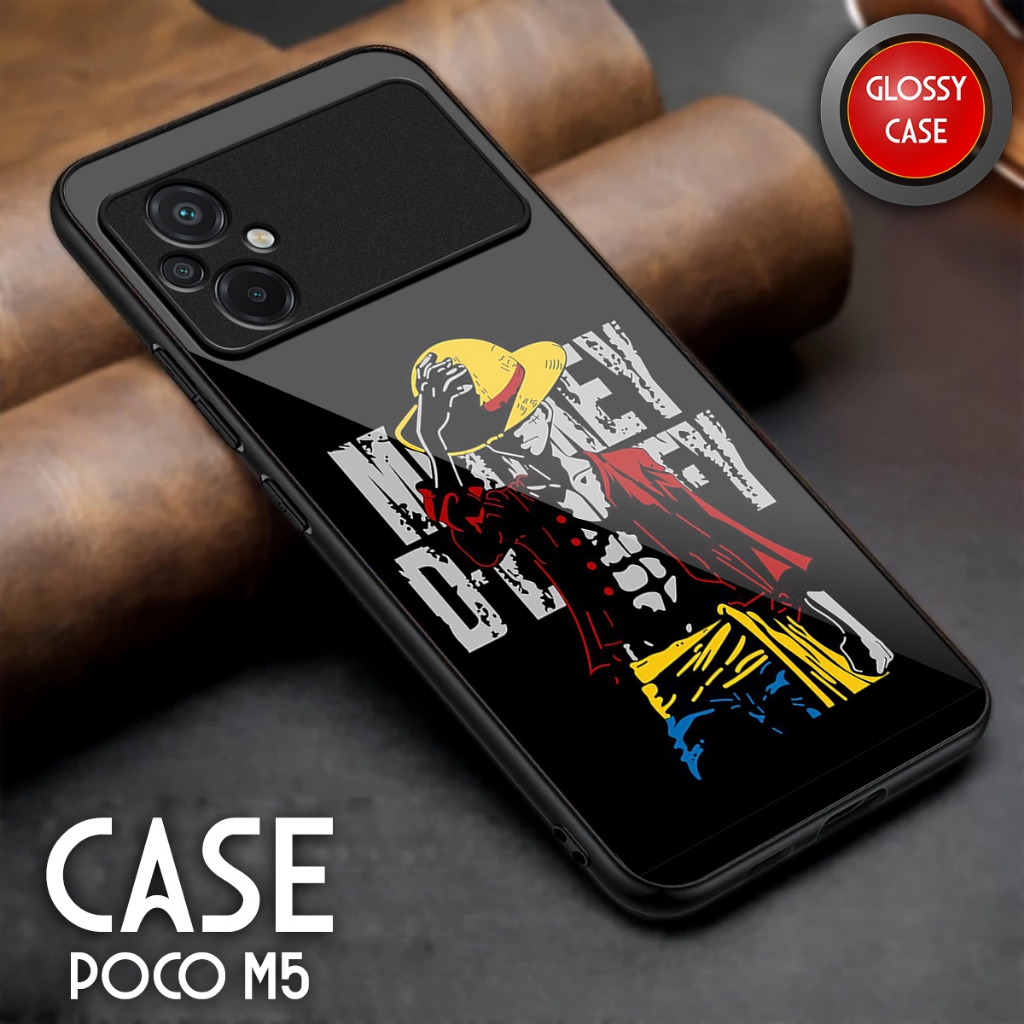 Softcase Poco M5 - Casing Hp Poco M5 - Case Kaca Glossy - Kesing Hp Poco M5 - Softcase Sublime Akses