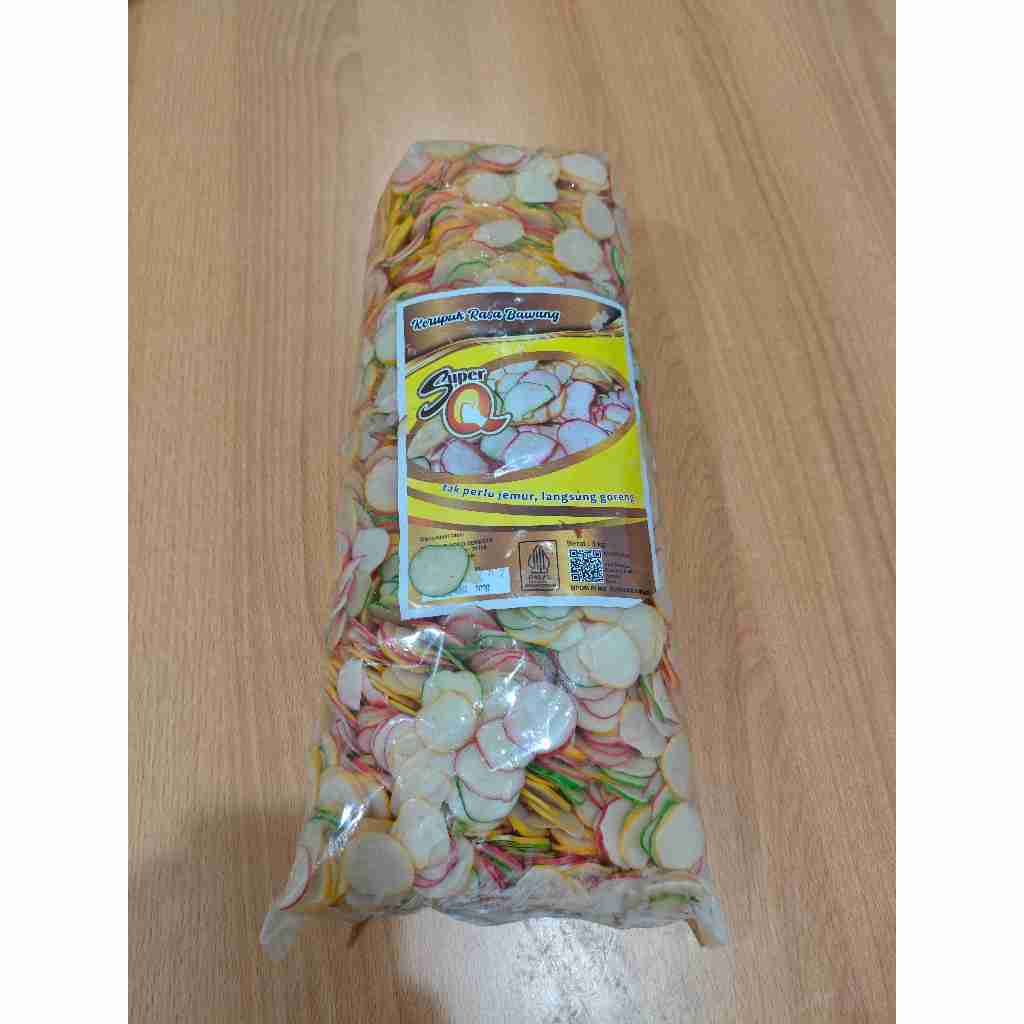 

Kerupuk bawang kemasan 3 kg