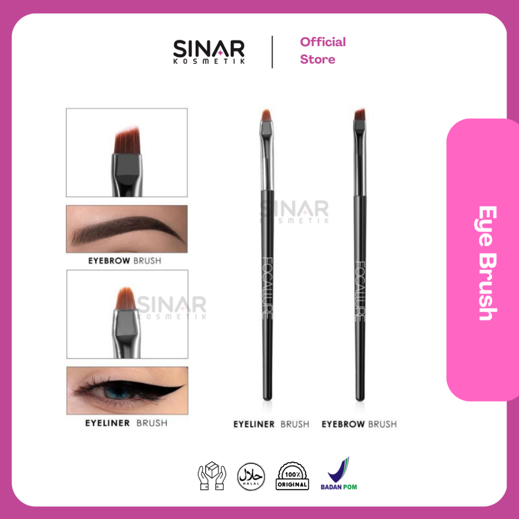 Focallure Eyeliner Brush / Eyebrow Brush