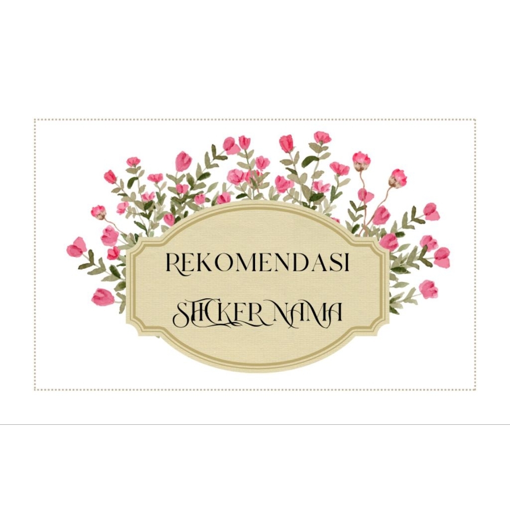 

STICKER NAMA BUKU SAMPUL SEKOLAH CUSTOM