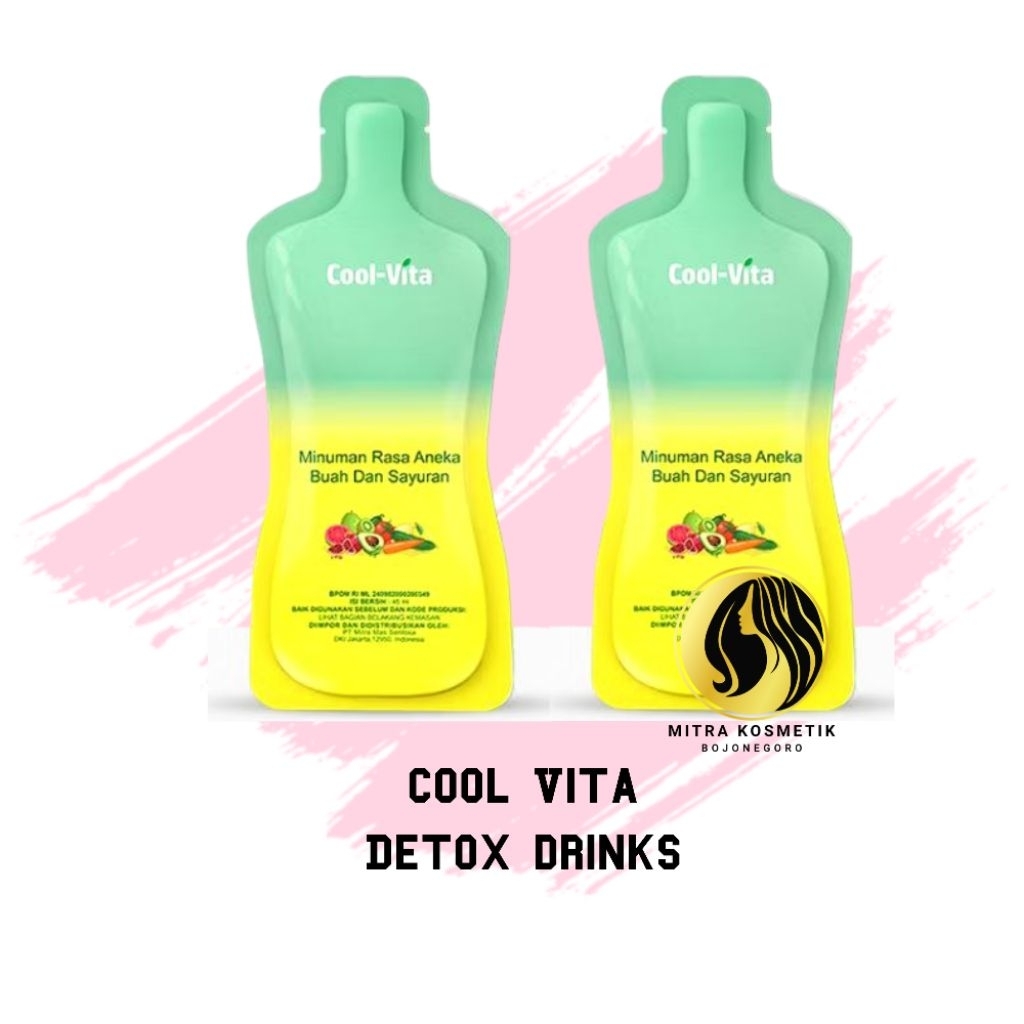 

❇️MITRA❇️Cool-Vita Detox Drinks/Minuman Buah dan Sayur