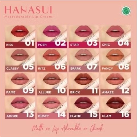 Hanasui Mattedorable LipCream