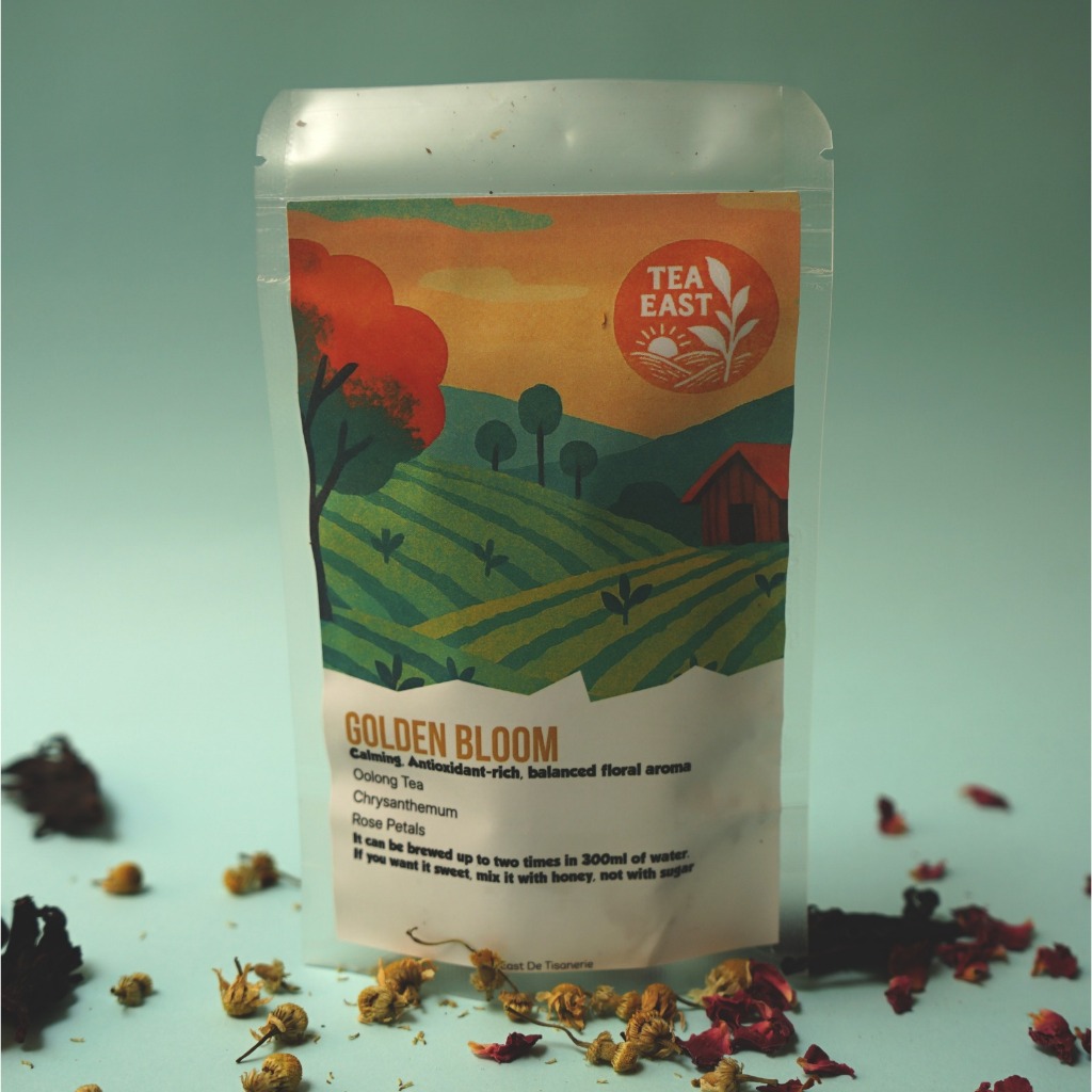 

Teh Artisan Herbal Golden Bloom untuk Relaksasi