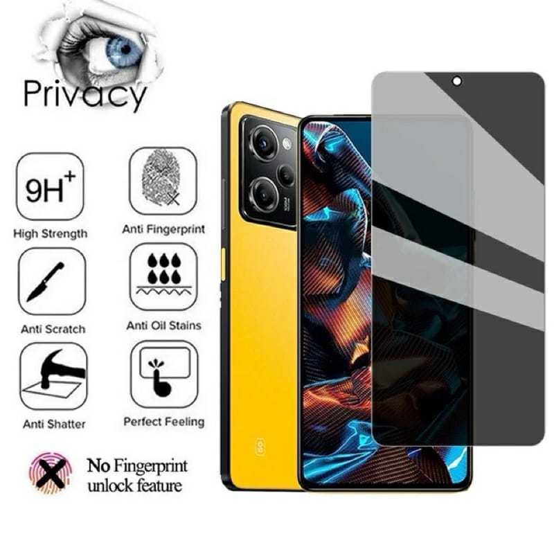 Tempered Glass Anti Spy POCO F2 POCO F2 PRO POCO F3 POCO F3 GT POCO F4 POCO F4 GT POCO F5 POCO F5 PR