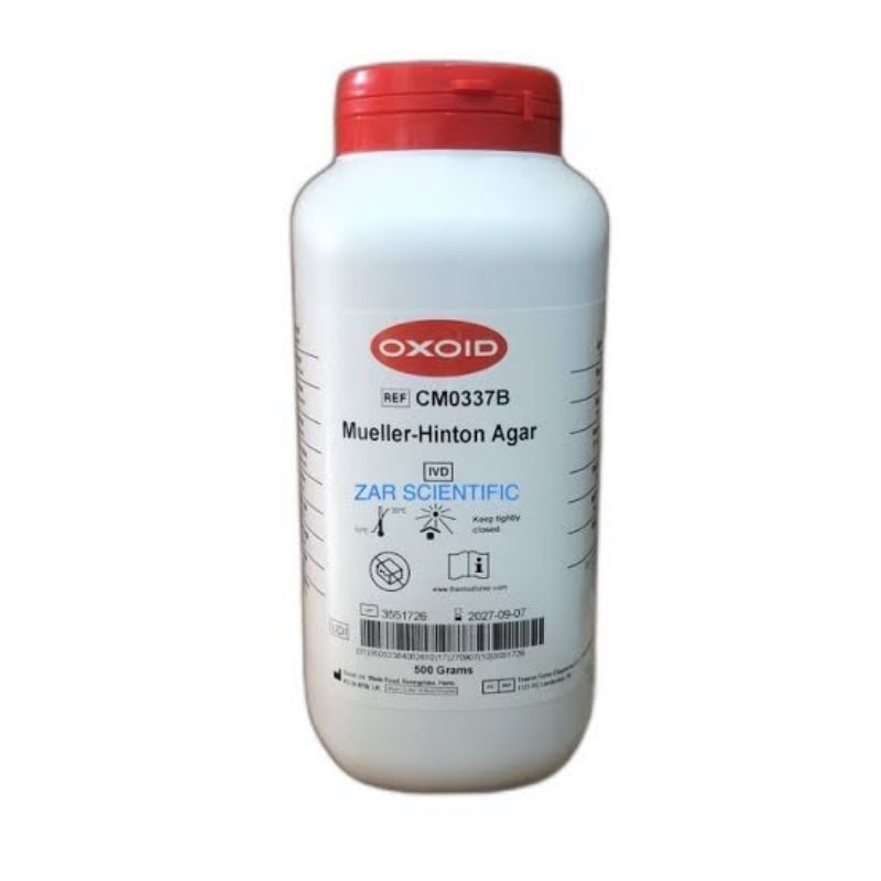 Mueller Hinton Agar OXOID 500 gram