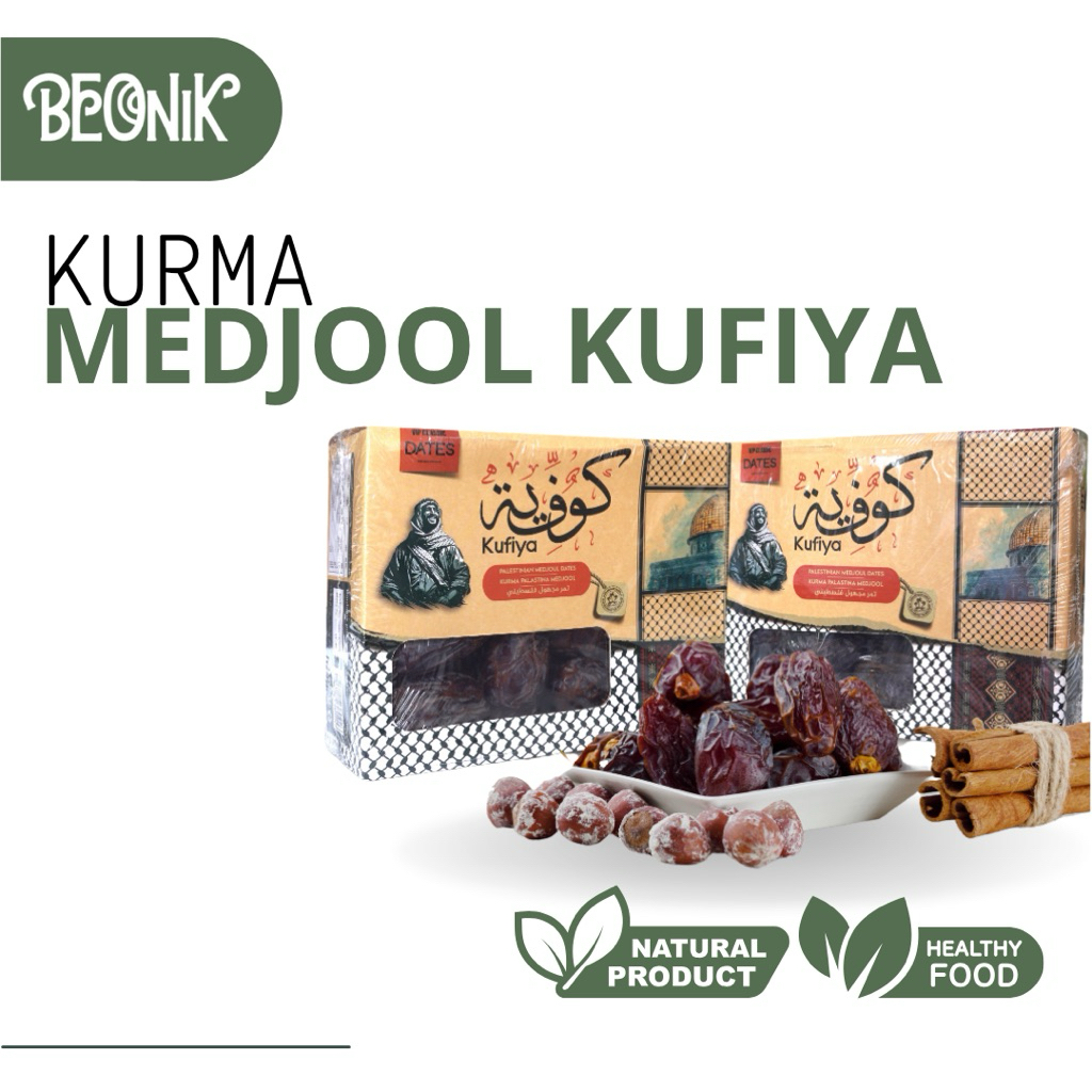 

Kurma Medjool 500 GR Kufiya & Ranuna All Varian