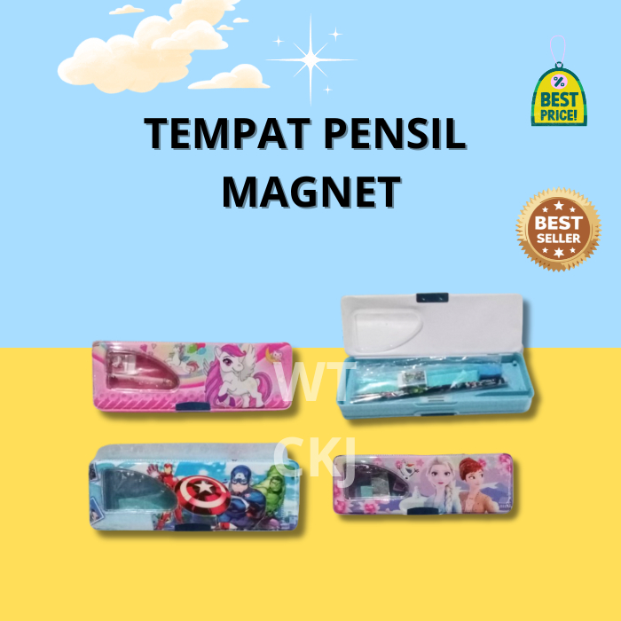 

Tempat Pensil Magnet Anak SD TK – Karakter Kartun Lucu Random