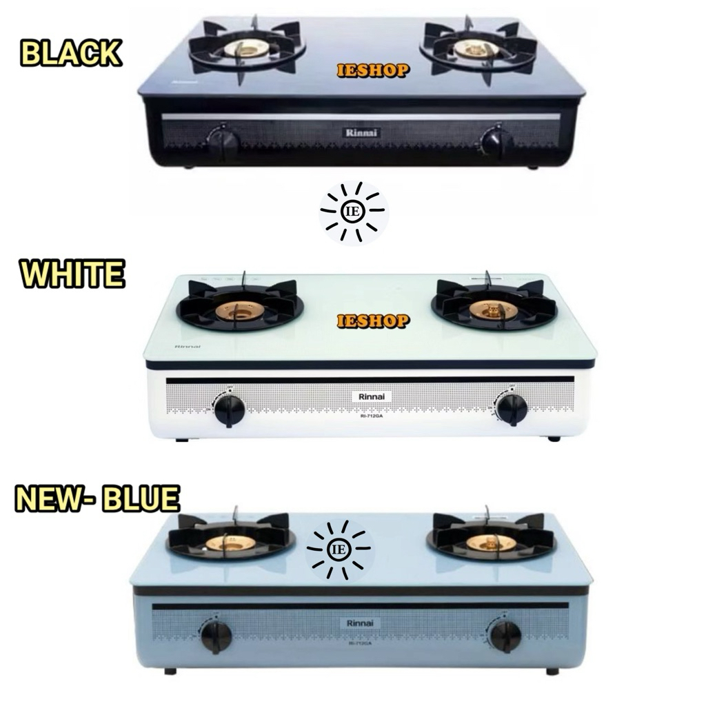 Rinnai Kompor 712 GAB 712G 712GA 712GAB 712GAW 712GAOB RI712GA(w) RI712GA(B) RI712GA(OB) Turbo Kaca 