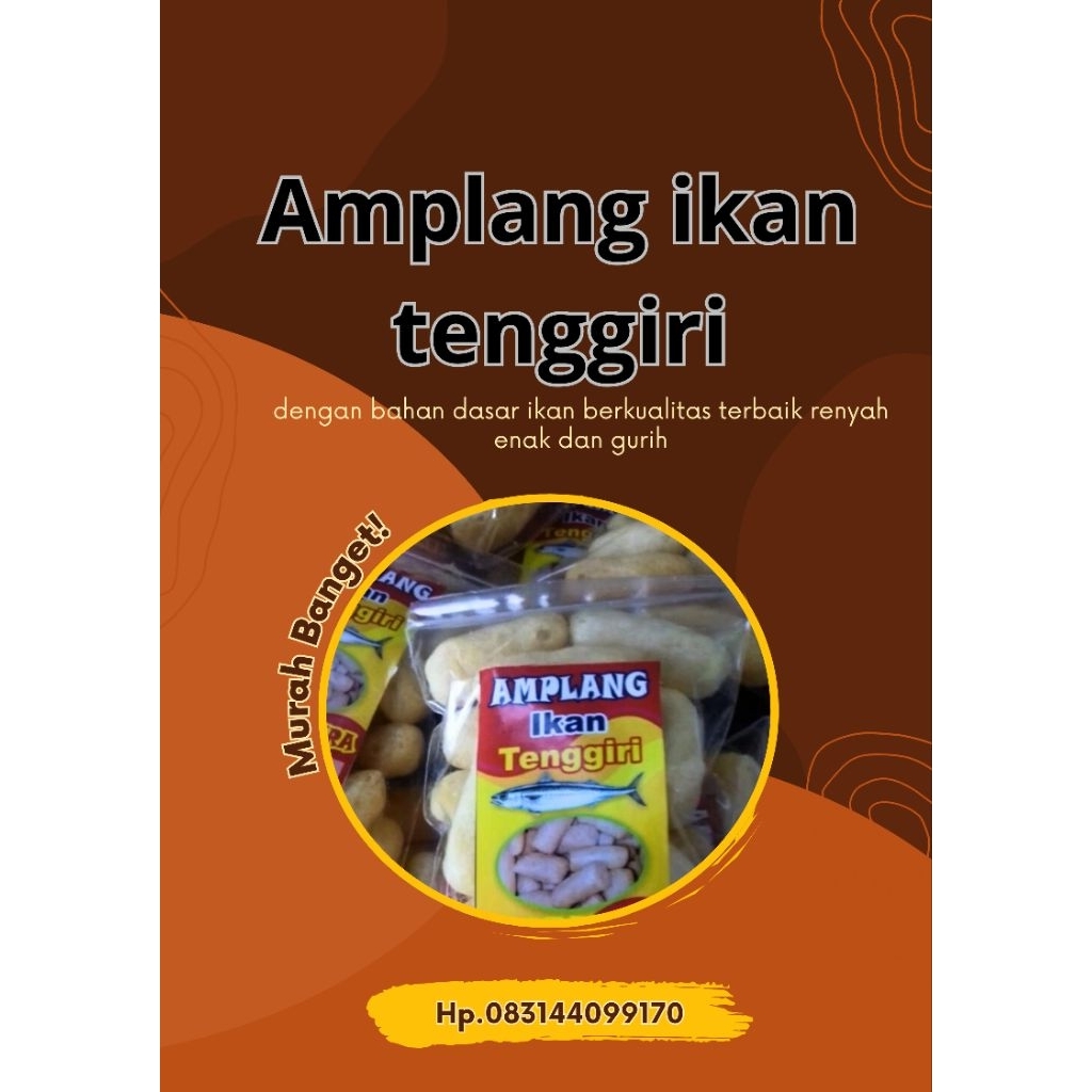 

amplang ikan tenggiri tabunio