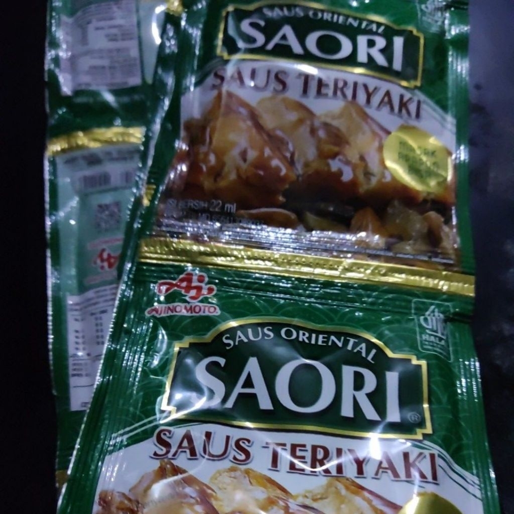 

saori teriyaki renteng isi 10 biji