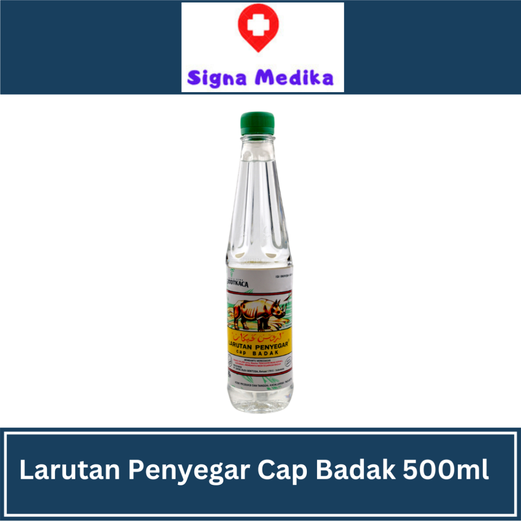 

Larutan Penyegar Cap Badak 500ml - Untuk Panas Dalam