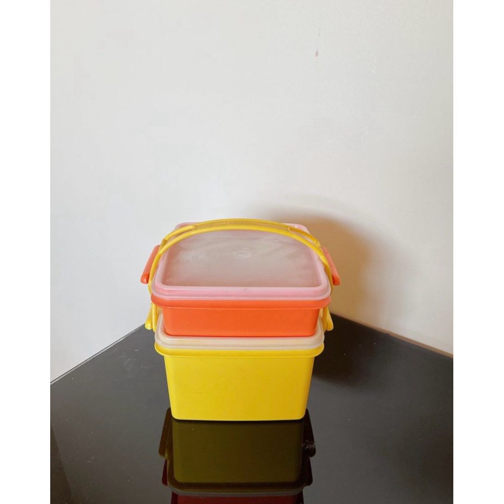 PROMO Tupperware Rantang 2susun Double Sweet Tupperware New