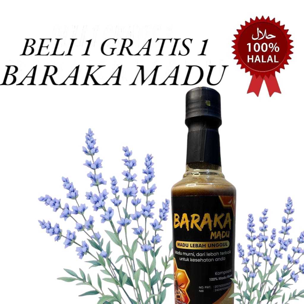 

BELI 1 DAPAT 2 - BARAKA MADU 100% MADU MURNI AKASIA PREMIUM