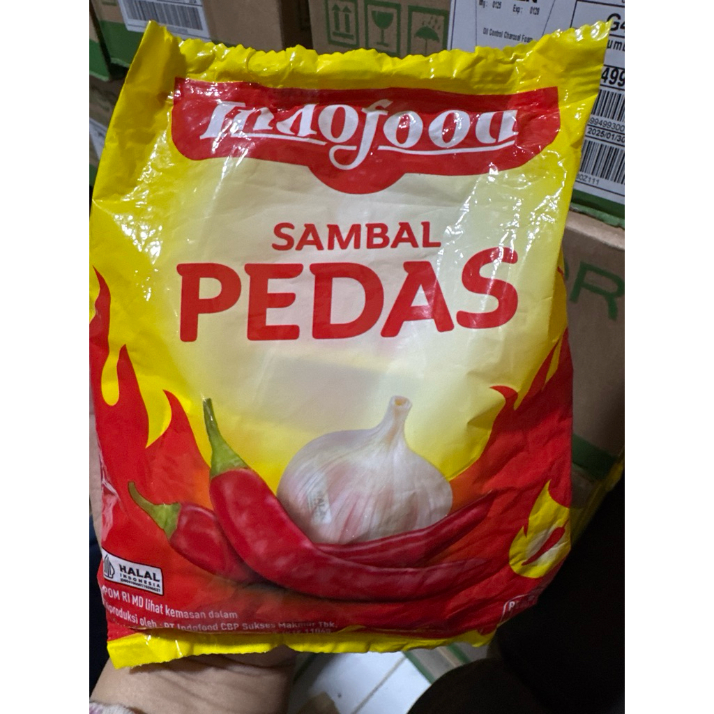 

Indofood Sambal pedas sachet 24 pcs x 8g