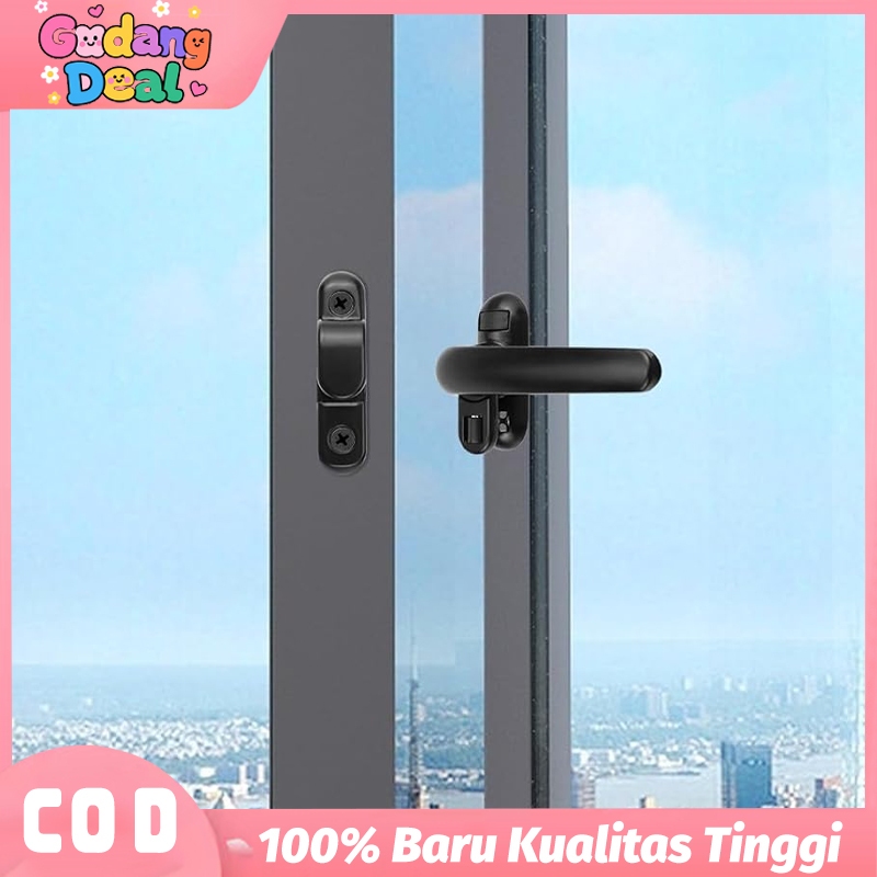Gagang Jendela Aluminium Pengunci Rambuncis untuk Jendela Window Rambuncis Tingkap & Geser