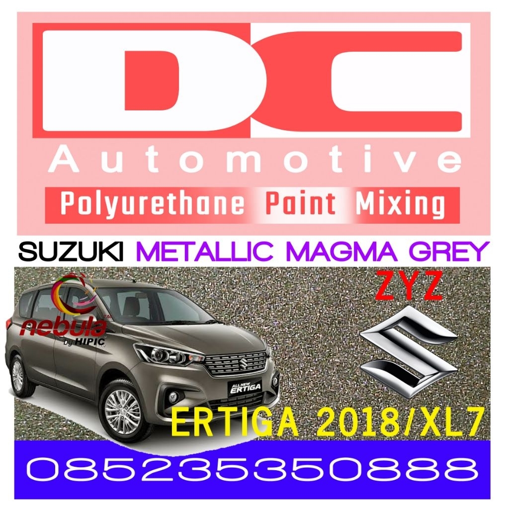 Cat PU Suzuki Metallic Magma Grey ZYZ