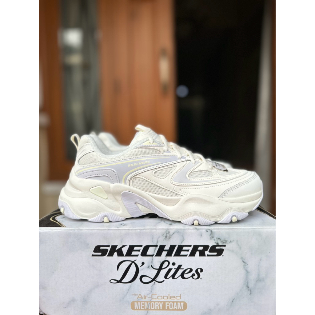 SKECHERS D’LITES 5.0 BREAKING RULES WOMEN’S - NAT/MULTI [150522/NTMT]