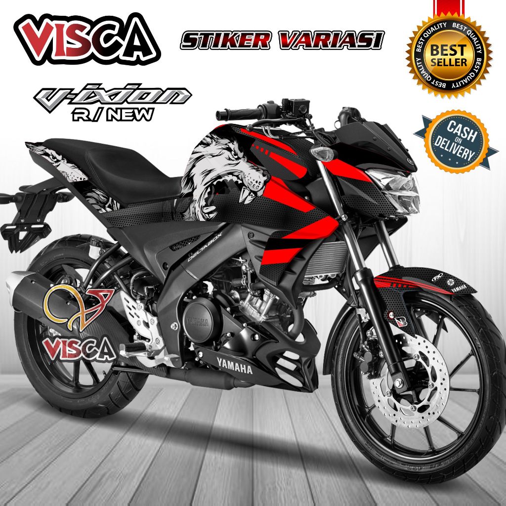 Decal Vixion R Full Body Stiker Vixion R Full Body Striping Vixion R Variasi Full Body Decal Hologra