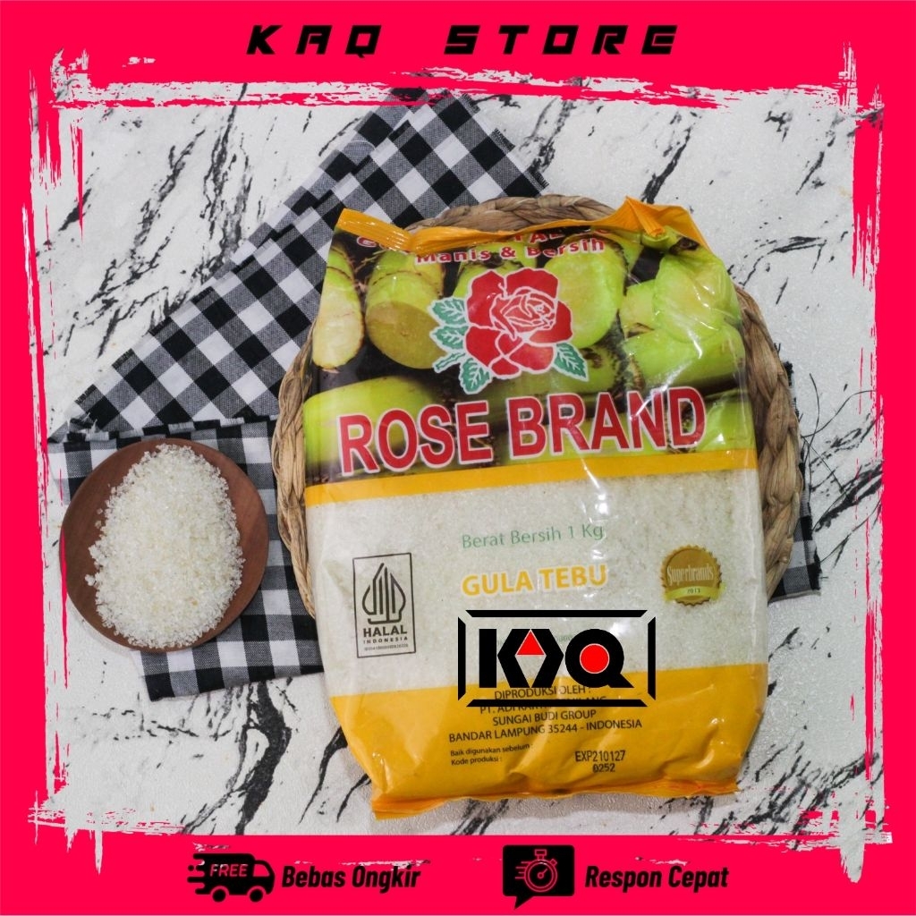 

Gula Rosebrand Tebu/Premium 1kg