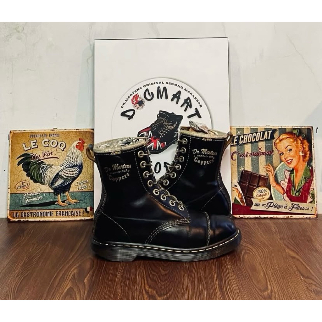 Dr Martens 1460 Cappers Black