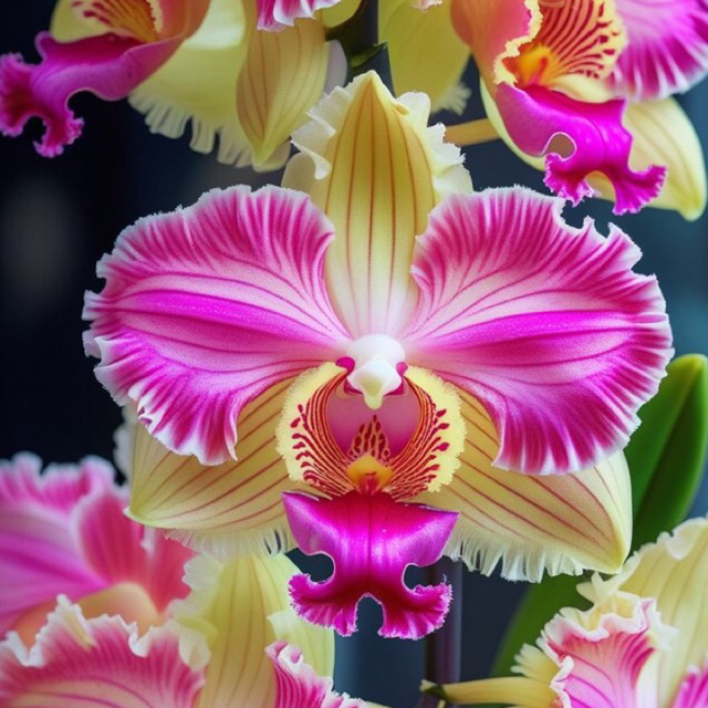 ANGGREK DENDROBIUM D.PINK YELLOW IMPORT DEWASA