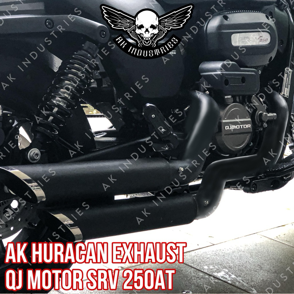 Knalpot QJ Motor SRV 250A - Huracan