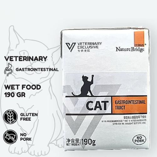 Nature Bridge Wet Gastro Cat 190G - NB GASTRO CAT 190GR - NATURE BRIDGE WET GASTRO - NB WET GASTRO