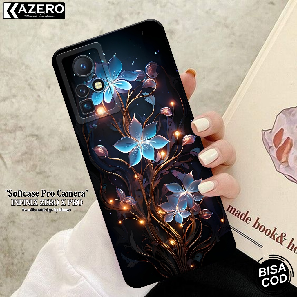 Case Hp INFINIX ZERO X PRO - Case Bunga - Softcase INFINIX ZERO X PRO Terbaru - Casing ZERO X PRO - 